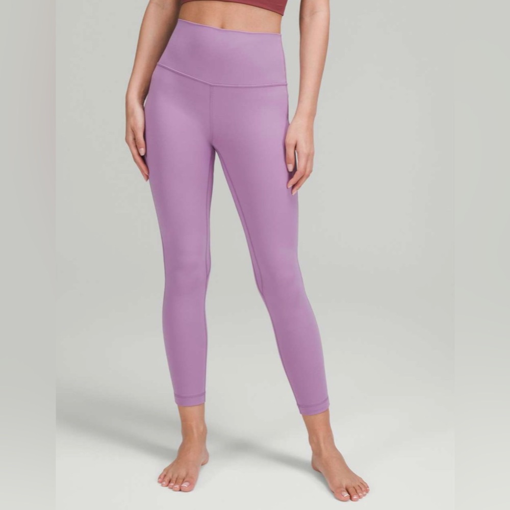 Lululemon align high rise pant 25” wisteria purple